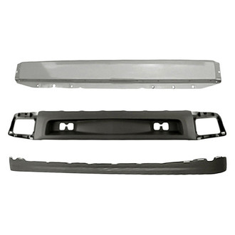 Replacement - 3-Piece (Front Bumper Reinforcement, Front Bumper Air Deflector, Front Bumper Deflector Extension) (Standard Line)