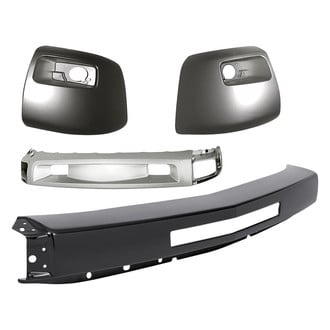 Replacement - 4-Piece (Front Bumper Face Bar, Front Bumper Deflector, Front Inner and Outer Bumper End) (Standard Line)