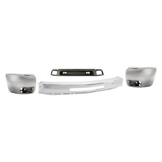 Replacement - 4-Piece (Front Bumper Face Bar, Front Bumper Air Deflector, Front Inner and Outer Bumper End) (Standard Line)