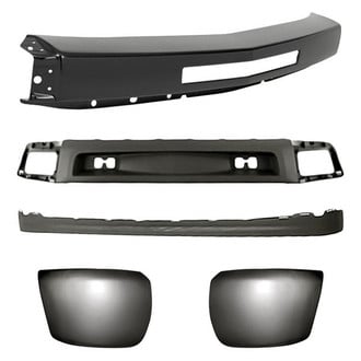 Replacement - 5-Piece (Front Bumper Face Bar, Front Bumper Air Deflector, Front Bumper Deflector Extension, Front Inner and Outer Bumper End) (Standard Line)