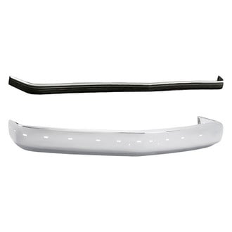 Replacement - 2-Piece (Front Bumper Face Bar, Front Center Bumper Impact Strip) (Standard Line)
