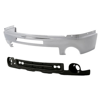 Replacement - 2-Piece (Front Bumper Face Bar, Front Lower Bumper Cover) (Standard Line)