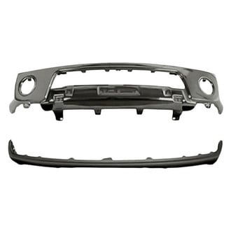 Replacement - 2-Piece (Front Bumper Face Bar, Front Upper Bumper Cover) (Standard Line)