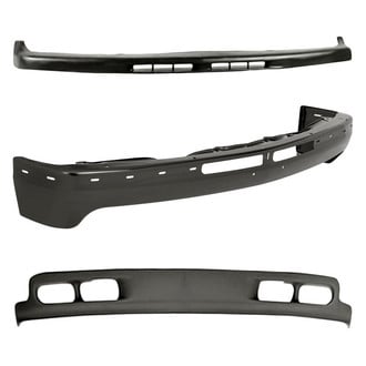 Replacement - 3-Piece (Front Bumper Face Bar, Front Bumper Air Deflector, Front Upper Bumper Valance) (Standard Line)