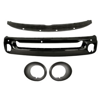 Replacement - 4-Piece (Front Bumper Face Bar, Front Bumper Filler, Front Inner and Outer Fog Light Bezel) (Standard Line)