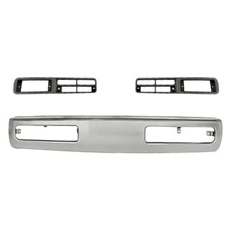 Replacement - 3-Piece (Front Bumper, Front Inner and Outer Fog Light Bezel) (Standard Line)