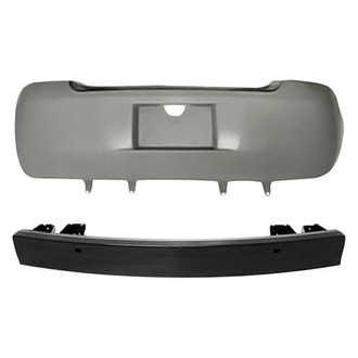 Replacement - 2-Piece (Rear Bumper Cover, Rear Bumper Reinforcement) (Standard Line)