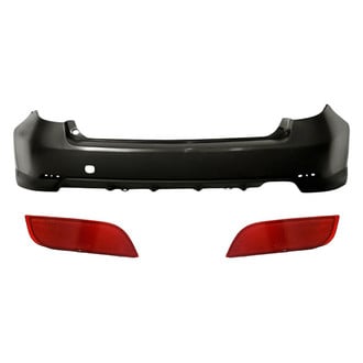 Replacement - 3-Piece (Rear Bumper Cover, Rear Inner and Outer Bumper Reflector) (Standard Line)