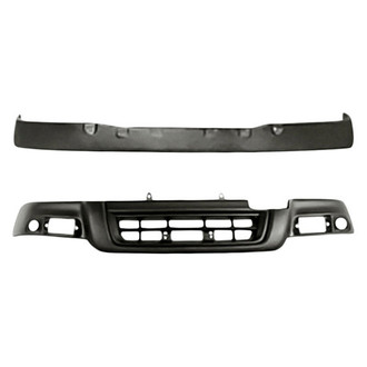 Replacement - 2-Piece (Front Bumper Face Bar, Front Bumper Valance) (Standard Line)