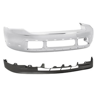 Replacement - 2-Piece (Front Bumper Face Bar, Front Lower Bumper Valance) (Standard Line)