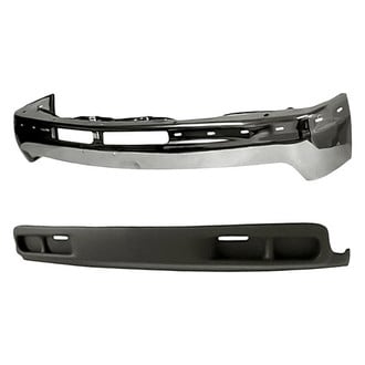 Replacement - 2-Piece (Front Bumper Face Bar, Front Bumper Air Deflector) (Standard Line)
