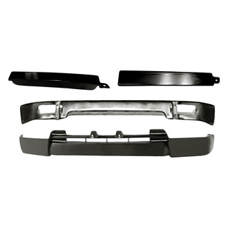 Replacement - 4-Piece (Front Inner and Outer Bumper Grille Filler, Front Bumper Face Bar, Front Bumper Valance) (Standard Line)