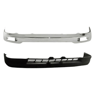 Replacement - 2-Piece (Front Bumper, Front Bumper Valance) (Standard Line)