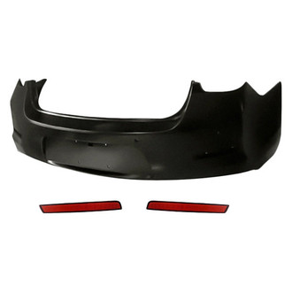 Replacement - 3-Piece (Rear Bumper Cover, Rear Inner and Outer Bumper Reflector) (Standard Line)