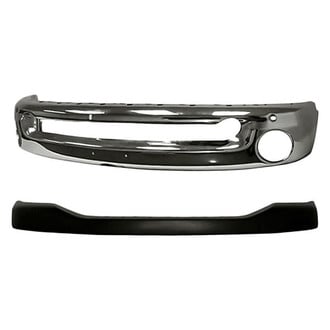 Replacement - 2-Piece (Front Upper Bumper Cover, Front Bumper Face Bar) (Standard Line)