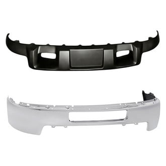 Replacement - 2-Piece (Front Bumper Face Bar, Front Lower Bumper Air Deflector) (Standard Line)