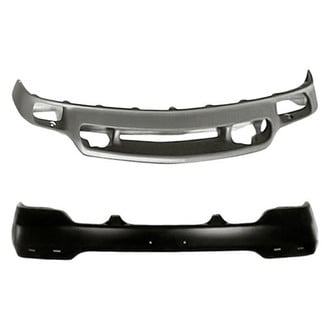 Replacement - 2-Piece (Front Bumper Face Bar, Front Bumper Air Deflector) (Standard Line)