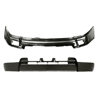 Replacement - 2-Piece (Front Bumper Face Bar, Front Bumper Valance) (Standard Line)