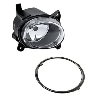 Replacement - 2-Piece (Passenger Side Fog Light, Front Passenger Side Fog Light Trim) (Standard Line)