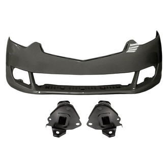 Replacement - 3-Piece (Front Bumper Cover, Front Inner and Outer Bumper Bracket) (Standard Line)