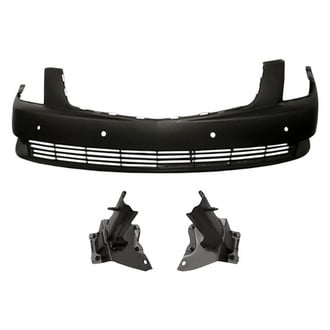 Replacement - 3-Piece (Front Bumper Cover, Front Inner and Outer Bumper Impact Bar Bracket) (Standard Line)