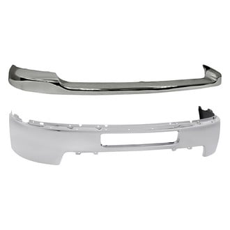 Replacement - 2-Piece (Front Bumper Face Bar, Front Upper Bumper Cover) (Standard Line)