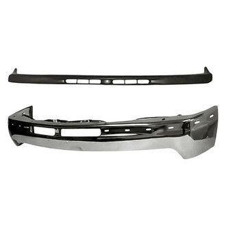 Replacement - 2-Piece (Front Bumper Face Bar, Front Upper Bumper Cover) (Standard Line)