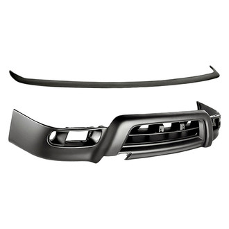 Replacement - 2-Piece (Front Bumper Valance, Front Upper Bumper Filler) (Standard Line)