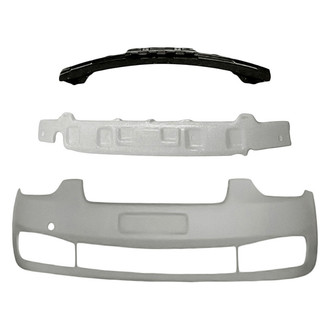Replacement - 3-Piece (Front Bumper Cover, Front Bumper Reinforcement, Front Bumper Absorber) (Standard Line)