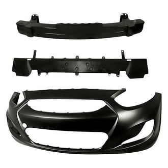 Replacement - 3-Piece (Front Bumper Cover, Front Bumper Reinforcement, Front Bumper Absorber) (Standard Line)