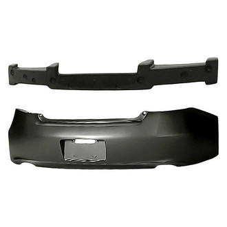 Replacement - 2-Piece (Rear Bumper Cover, Rear Bumper Absorber) (Standard Line)