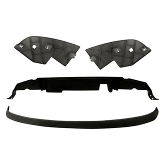 Replacement - 4-Piece (Front Lower Bumper Cover Extension, Front Lower Bumper Cover Support Bracket, Front Inner and Outer Bumper Filler) (Standard Line)