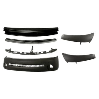 Replacement - 6-Piece (Front Bumper Cover, Front Bumper Reinforcement, Front Bumper Cover Molding, Front Inner and Outer Bumper Extension, Front Upper Bumper Cover Retainer) (Standard Line)