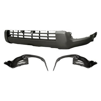 Replacement - 3-Piece (Front Lower Bumper Cover, Front Driver and Passenger Side Fender Liner) (Standard Line)