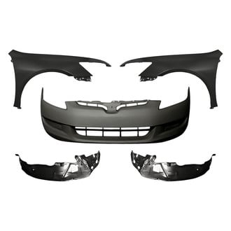 Replacement - 5-Piece (Front Bumper Cover, Front Driver and Passenger Side Fender, Front Driver and Passenger Side Fender Liner) (Standard Line)
