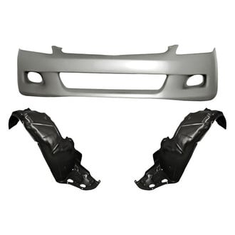 Replacement - 3-Piece (Front Bumper Cover, Front Driver and Passenger Side Fender Liner) (Standard Line)