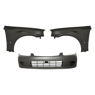 Replacement - 3-Piece (Front Bumper Cover, Front Driver and Passenger Side Fender) (Standard Line)