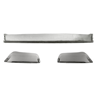 Replacement - 3-Piece (Rear Bumper Face Bar, Rear Inner and Outer Bumper End) (Standard Line)