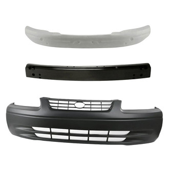 Replacement - 3-Piece (Front Bumper Cover, Front Bumper Reinforcement, Front Bumper Absorber) (Standard Line)