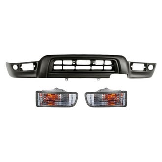 Replacement - 3-Piece (Front Bumper Valance, Front Driver and Passenger Side Turn Signal/Parking Light) (Standard Line)