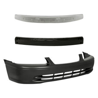 Replacement - 3-Piece (Front Bumper Cover, Front Bumper Reinforcement, Front Bumper Absorber) (Standard Line)