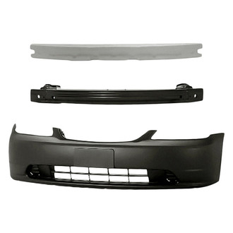 Replacement - 3-Piece (Front Bumper Cover, Front Bumper Reinforcement, Front Bumper Absorber) (Standard Line)