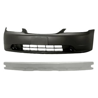Replacement - 2-Piece (Front Bumper Cover, Front Bumper Absorber) (Standard Line)