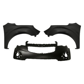 Replacement - 3-Piece (Front Upper Bumper Cover, Front Driver and Passenger Side Fender) (Standard Line)