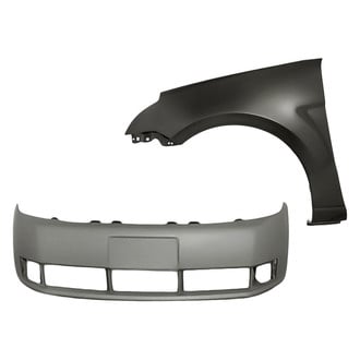 Replacement BNDL-221733 - 2-Piece (Front Bumper Cover, Front Driver Side Fender) (Standard Line)