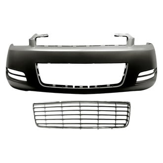 Replacement - 2-Piece (Front Bumper Cover, Front Bumper Grille)