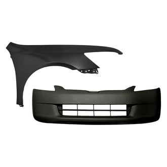 Replacement - 2-Piece (Front Bumper Cover, Front Passenger Side Fender) (CAPA Certified)