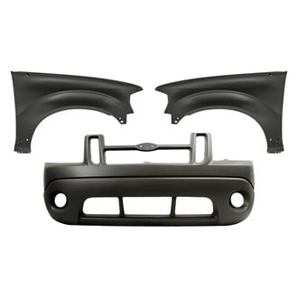 Replacement - 3-Piece (Front Lower Bumper Cover, Front Driver and Passenger Side Fender) (Standard Line)