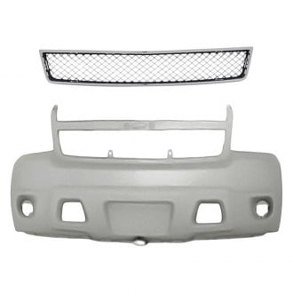 Replacement - 2-Piece (Front Bumper Cover, Lower Grille) (CAPA Certified)