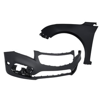 Replacement - 2-Piece (Front Bumper Cover, Front Driver Side Fender) (Standard Line)